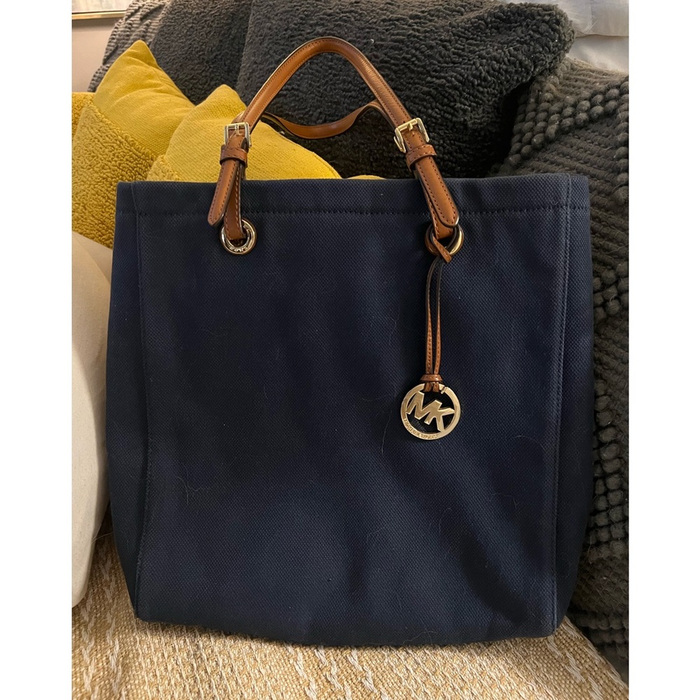 Canvas Michael Kors tote